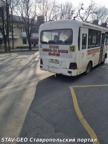 На отсутствие терминалов на маршруте №13 пожаловались чиновникам жители Ставрополя