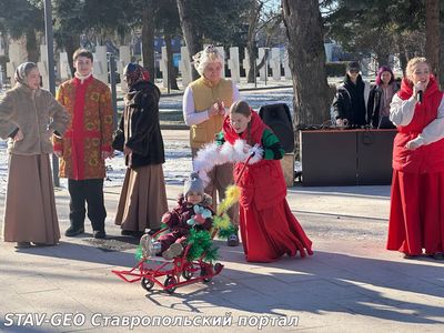 Рождественский Сочельник провели в ставропольском Штабе