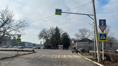 Более 60 дорожных знаков установили в Зеленокумске с начала года