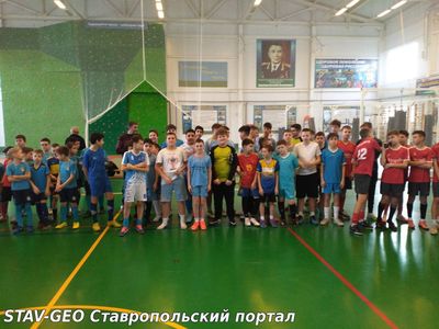 Соревнования по мини-футболу среди команд общеобразовательных учреждений города Михайловска