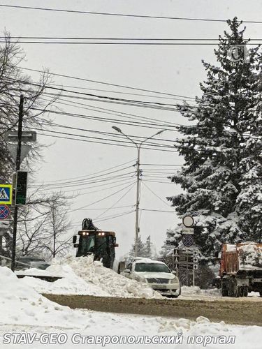 Ставрополь в снежном плену