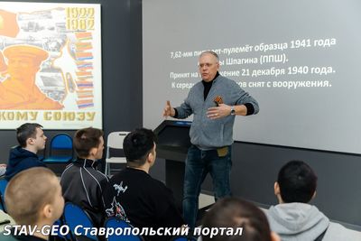 День защитника Отечества в историческом парке.
