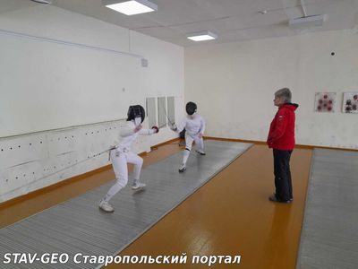 В Ставрополе состоялись городские соревнования по фехтованию