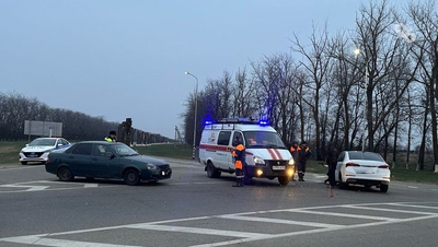 Автомобилистка пострадала при столкновении легковушек в Шпаковском округе