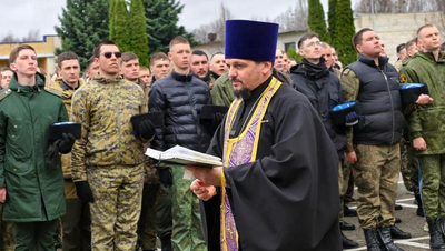 Казаков-терцев со Ставрополья проводили в Москву для подготовки в Параду Победы