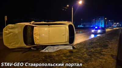 Мотоциклист и его пассажир погибли в аварии с легковушкой на юго-западе Ставрополя