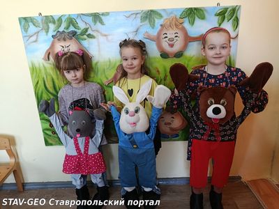 В Доме культуры с. Верхнерусского состоялось мероприятие Поиграем в театр