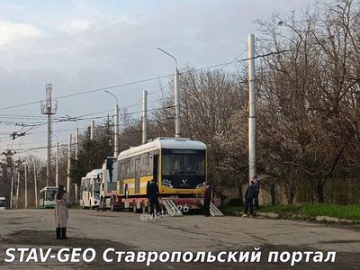Первый новый троллейбус от Волгабас приехал в Ставрополь