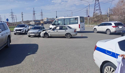 Три человека пострадали в ДТП на юге Ставрополя