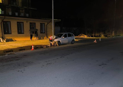 Девушка с ребенком попали в больницу после ДТП