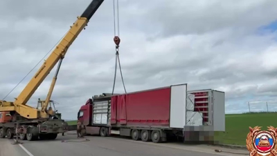 Ставропольские автоинспекторы помогли турецкому большегрузу