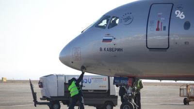 Самолёт вернули на стоянку в аэропорту Минвод из-за обнаруженной неисправности