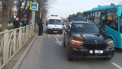 Ребёнка сбили на пешеходном переходе в Ставрополе