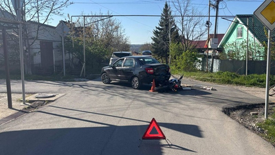 Несовершеннолетний мотоциклист пострадал в аварии в Предгорном округе