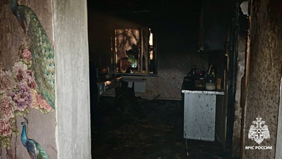 Шестилетняя девочка попала в больницу после пожара в селе на Ставрополье