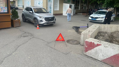 12-летний самокатчик попал под колеса иномарки в Ессентуках