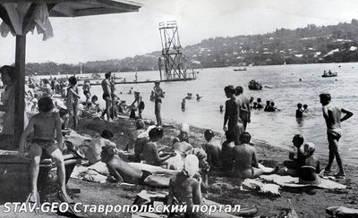 Купальный сезон на Комсаке в советское время