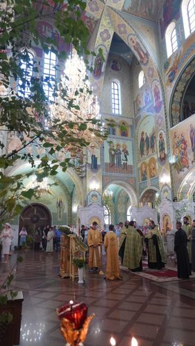 Владимирский собор, фото с Троицкого богослужения!