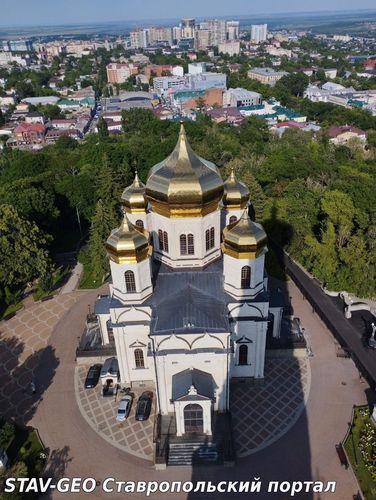 Виды с колокольни Казанского кафедрального собора