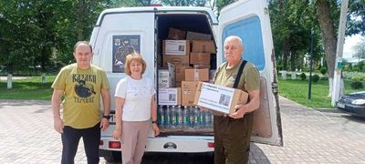 Казаки Новопавловского городского казачьего общества в очередной раз доставили в зону СВО гуманитарный конвой