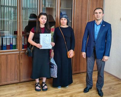 В Курском округе предоставлен первый земельный участок в качестве меры соцподдержки семье участника СВО