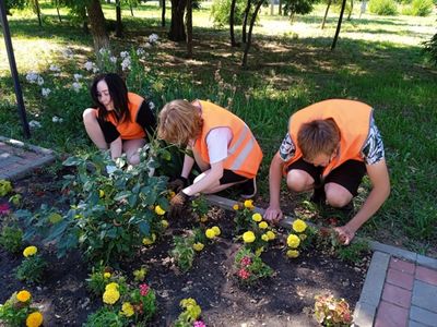 129 детей Георгиевского округа приняли участие во временных работах в период каникул