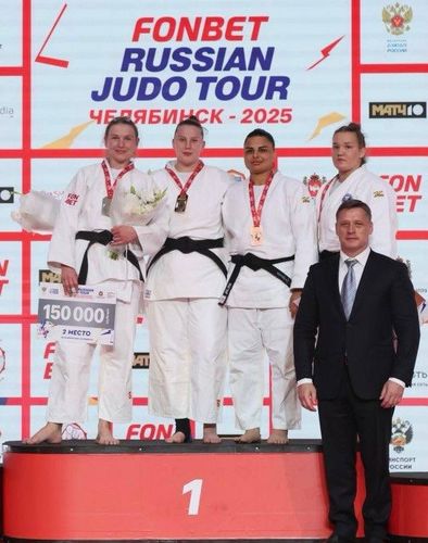 Спортсменка из Шпаковского округа Вероника Кафанова поднялась на Высшую ступень пьедестала #RJT в категории свыше 78 кг