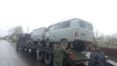 Машины передали участникам СВО со Ставрополья