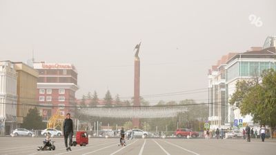 Пыльная буря движется на Ставрополье со стороны Казахстана
