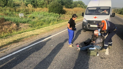 Кабан отправил байкера в больницу в Минеральных Водах