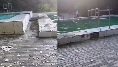 В Ставрополе ищут вандалов, разбивших плитку бассейнов в урочище «Корыта»