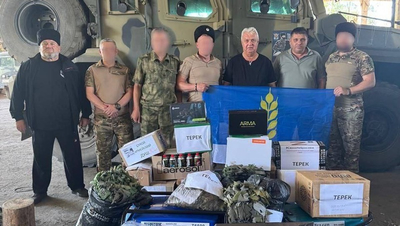 Из Новоселицкого округа в зону СВО доставили посылки