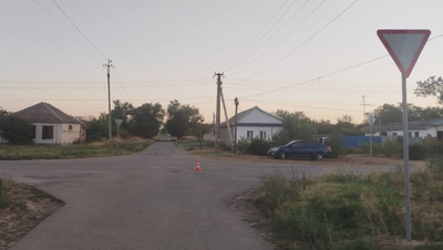 11-летнего скутериста сбил автомобиль в Благодарненском округе