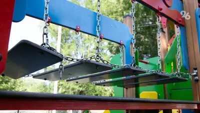 Детскую площадку построят в селе Будённовского округа к осени