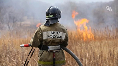 В Предгорном округе произошёл пожар на горе Шелудивой