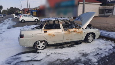 Пожарные Ставрополья погасили три пожара на транспорте