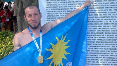 Кисловодчанин проплыл 6,5 км по Босфору в Турции
