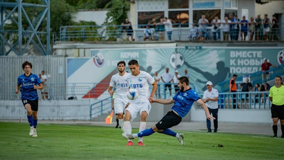 Ставропольские динамовцы на выезде победили футболистов «Севастополя»