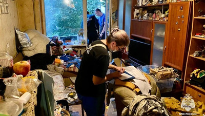 Житель ессентукской многоэтажки попал в больницу после пожара