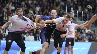 Гандболисты «Виктора» в Ставрополе проиграли «Чеховским медведям»