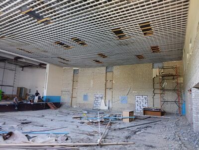 В селе Татарка капитальный ремонт Дома культуры завершат в следующем году