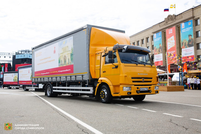 Более 10 тонн гуманитарной помощи отправил Ставрополь в зону спецоперации в свой день рождения