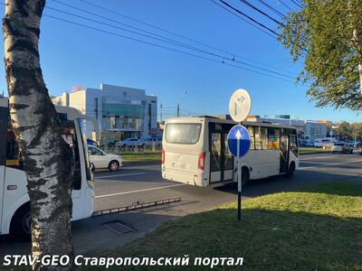 В Ставрополе в ДТП с двумя автобусами двое несовершеннолетних пассажиров травмированы