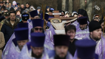 В Ставрополе на час ограничат движение во время крестного хода 26 сентября