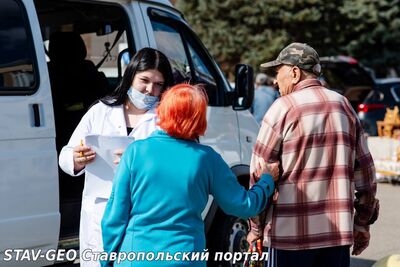 Более 190 жителей Петровского округа сделали прививки