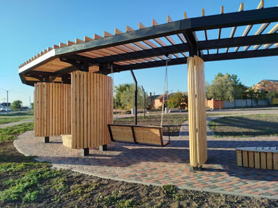 В Светлограде завершили благоустройство общественной территории