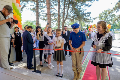 В посёлке Медвеженском завершен ремонт школы