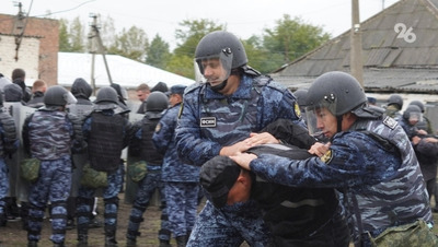 Масштабные учения по ликвидации беспорядков прошли в колонии на Ставрополье
