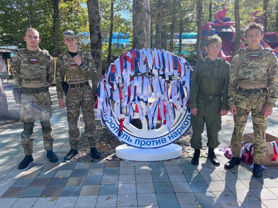 В краевой столице прошла профилактическая акция в поддержку здорового образа жизни.