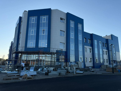 В Михайловске завершается строительство поликлиники